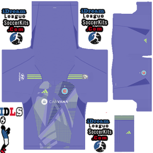 Chicago Fire FC PLS Kit 2024 GK Away