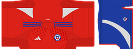 Chile PLS Copa America Kit 2024 Home