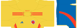 Colombia PLS Copa America Kit 2024 Home