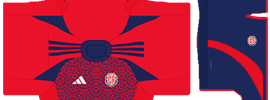 Costa Rica PLS Copa America Kit 2024 Home