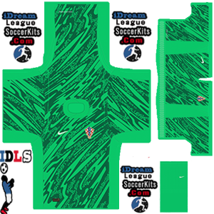 Croatia PLS Euro Cup Kit 2024 GK Home