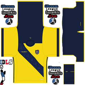 Ecuador PLS Copa America Kit 2024 Home