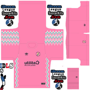 Luton Town PLS Kit 2025 GK Home