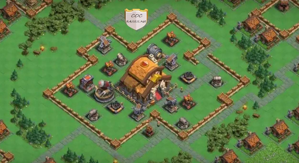 anti all troops capital hall lvl 5