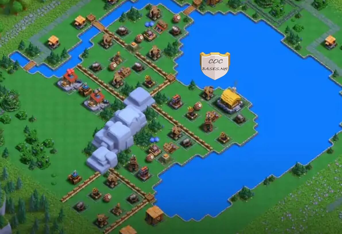 balloon lagoon lvl 1 base layout