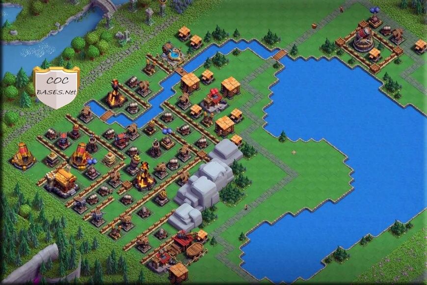 balloon lagoon lvl 4 base layout