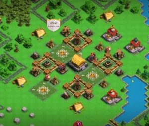 barbarian camp layout level 1
