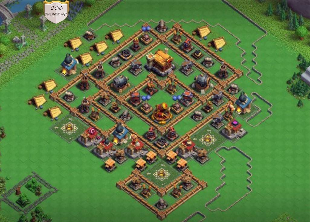 best barbarian camp base level 4 layout