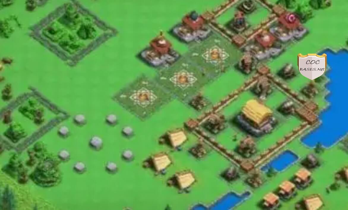 best barbarian camp layout level 1