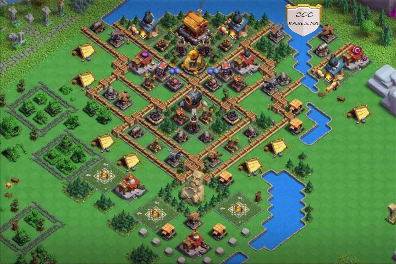 best barbarian camp layout level 3