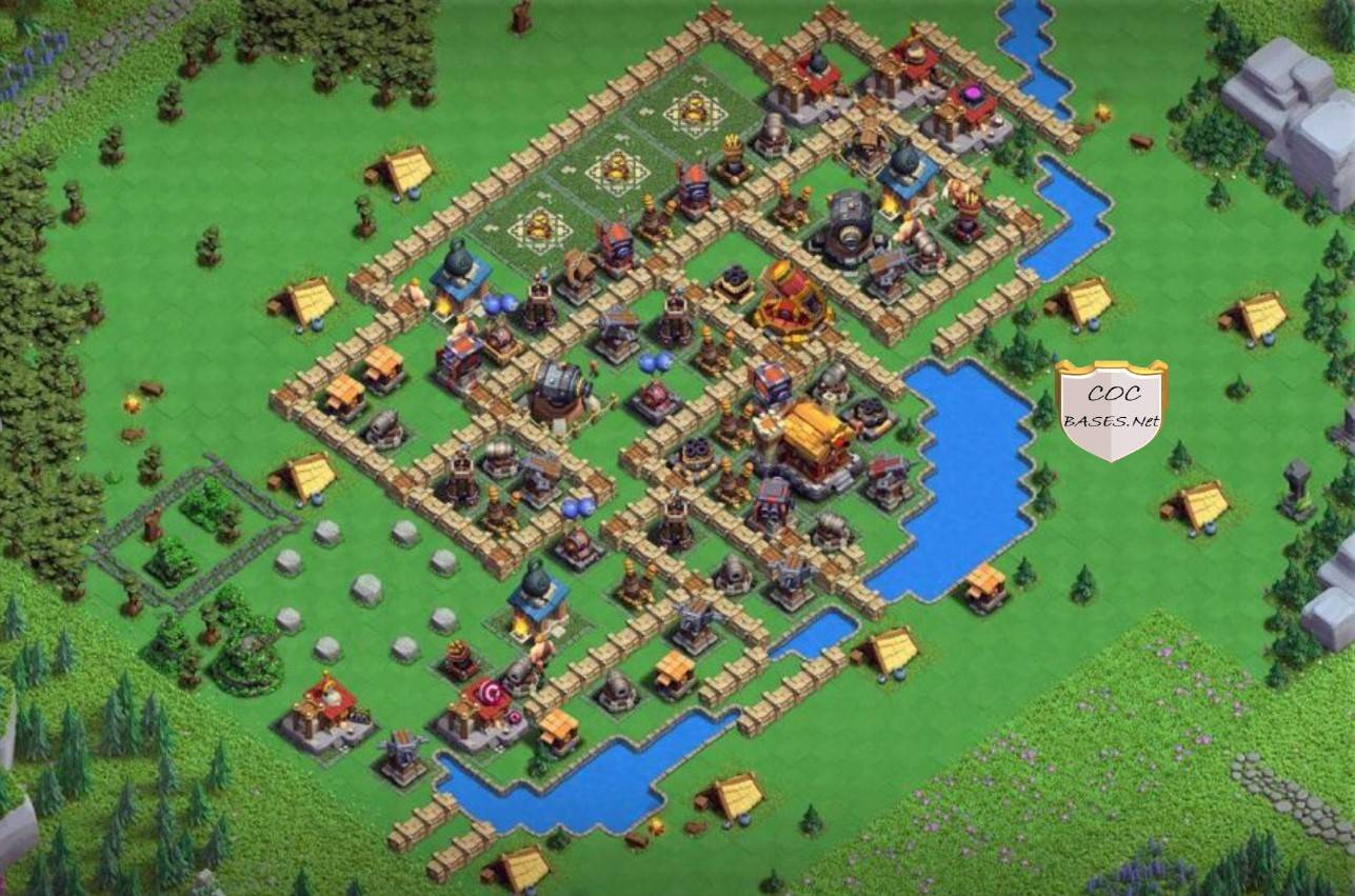 best barbarian camp layout level 4