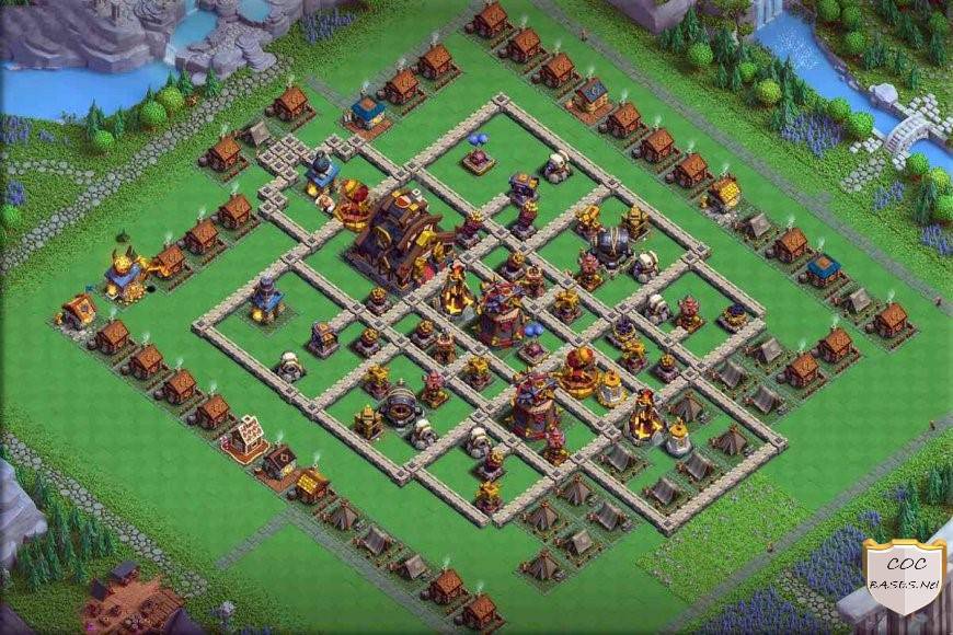 best capital hall level 10 base