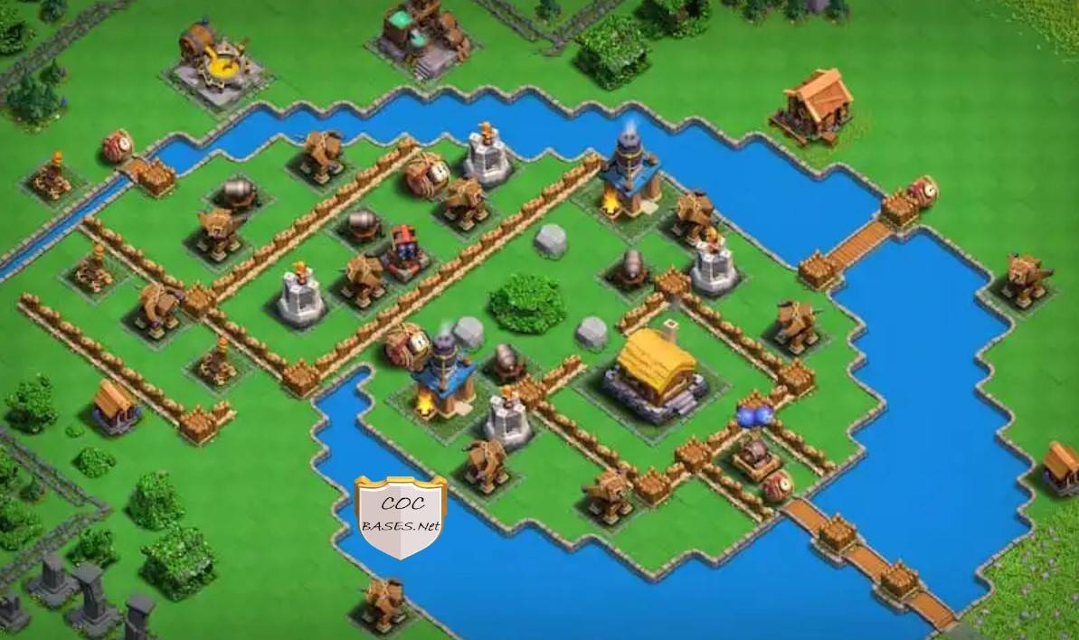 best wizard valley base level 1 layout