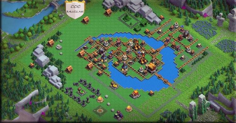 best wizard valley base level 4 layout
