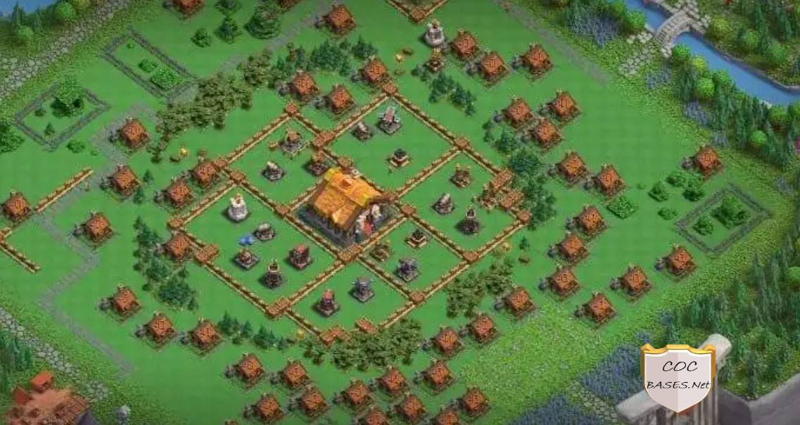 clan capital level 4 base layout