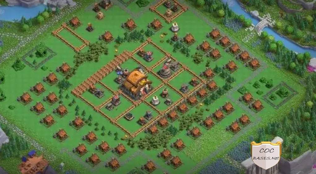 clan capital level 5 base layout