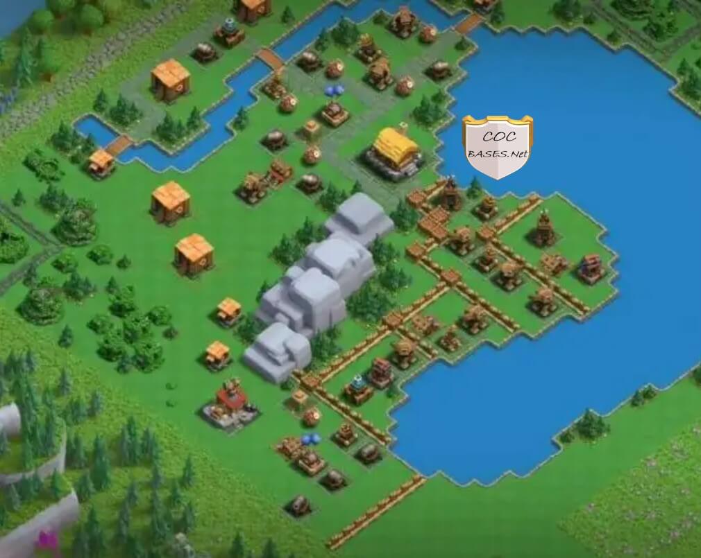 clash of clans balloon lagoon layout level 1