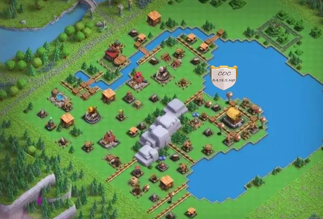 clash of clans balloon lagoon layout level 2