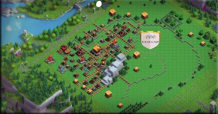 clash of clans balloon lagoon layout level 3