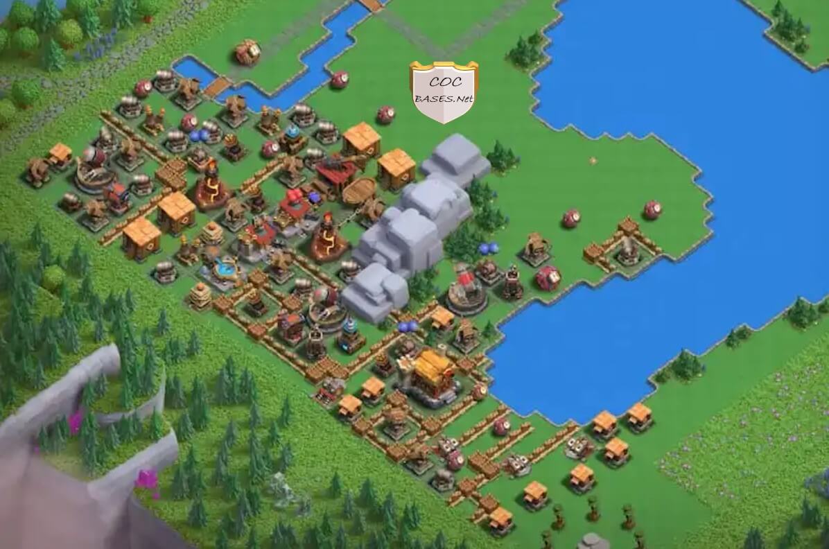 clash of clans balloon lagoon layout level 4
