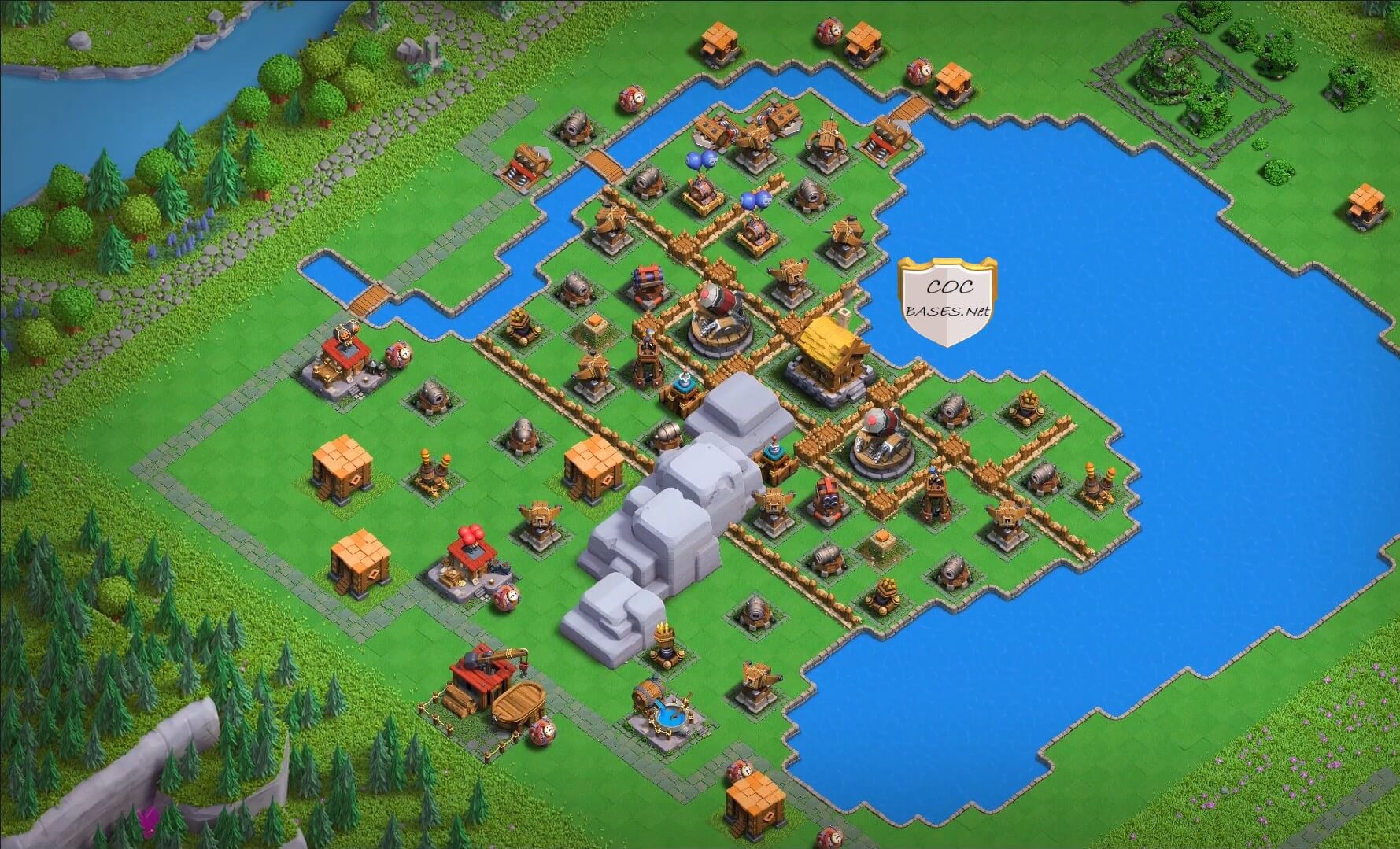 clash of clans balloon lagoon level 2
