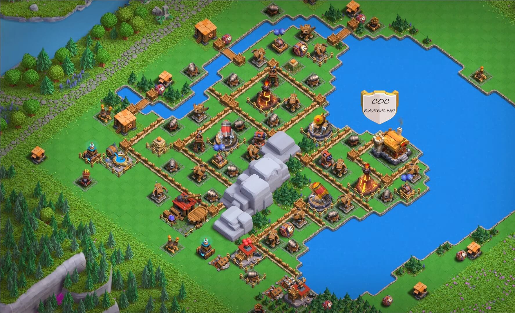 clash of clans balloon lagoon level 4