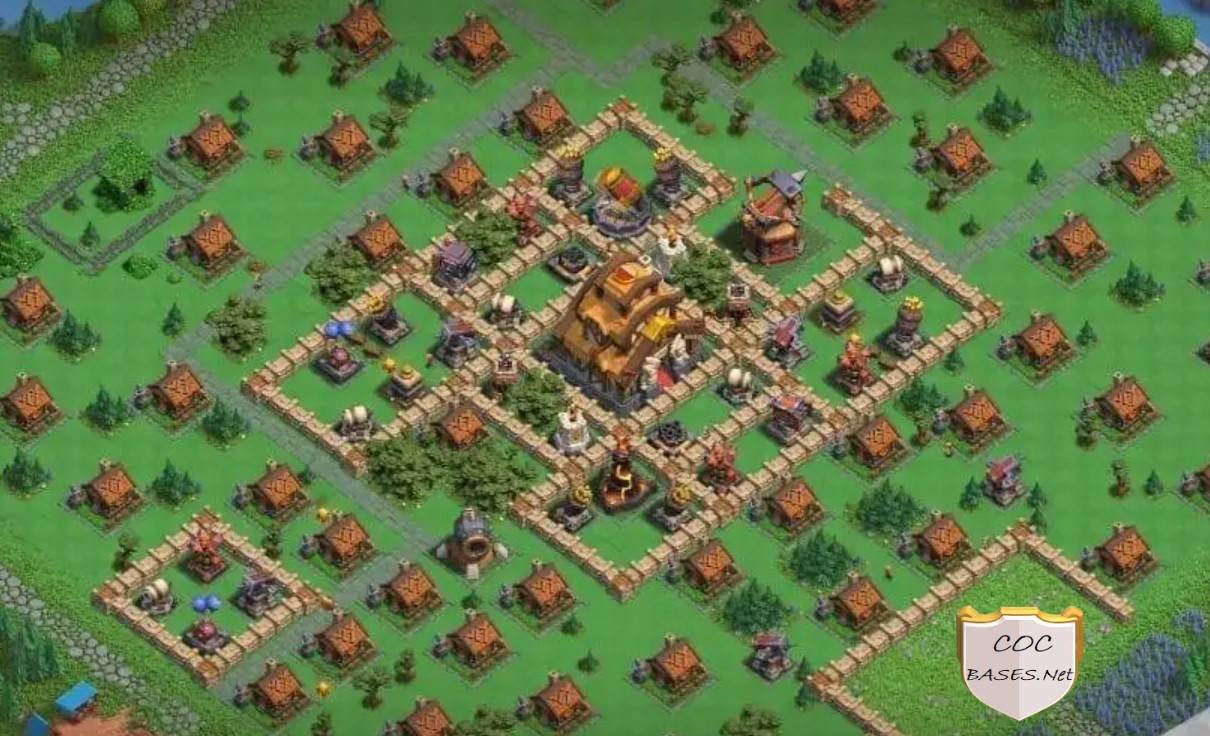 clash of clans capital hall level 7 anti 3 star