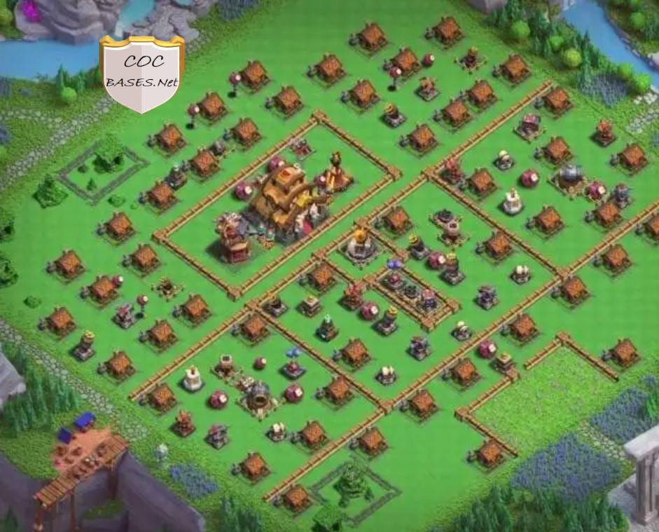 clash of clans capital peak layout level 7 anti 2 star