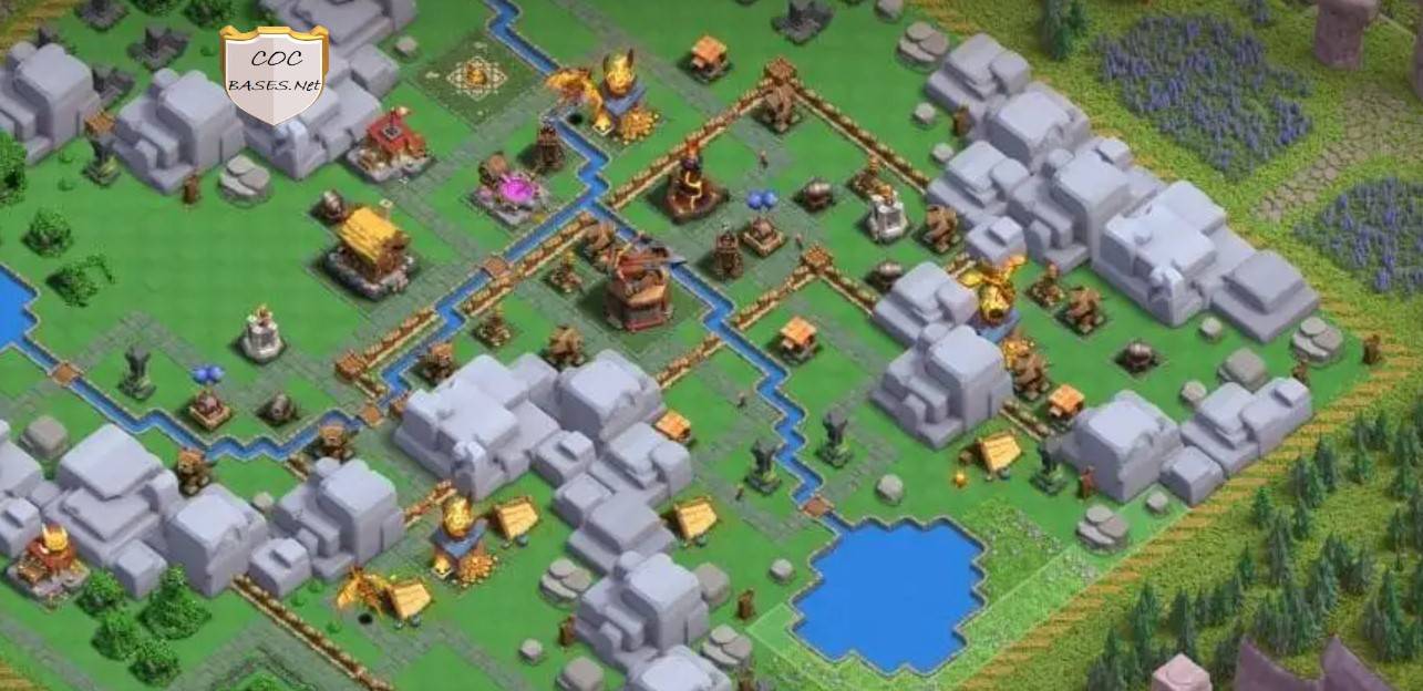 clash of clans dragon cliff l2