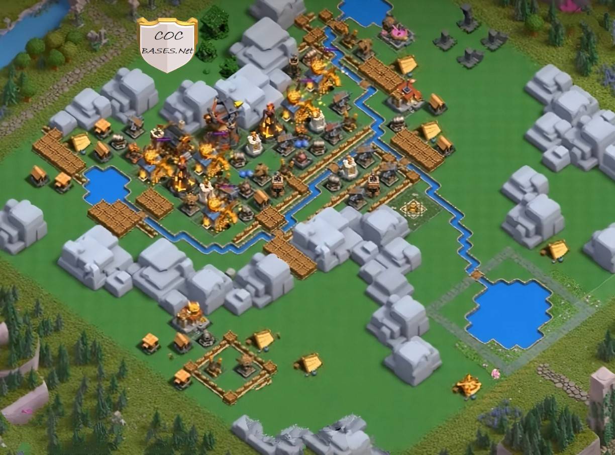 clash of clans dragon cliff l5