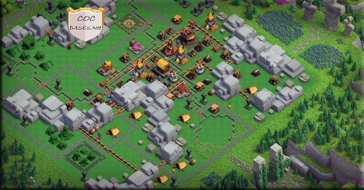 clash of clans dragon cliff level 2