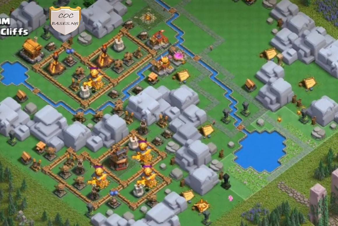 clash of clans dragon cliff level 3