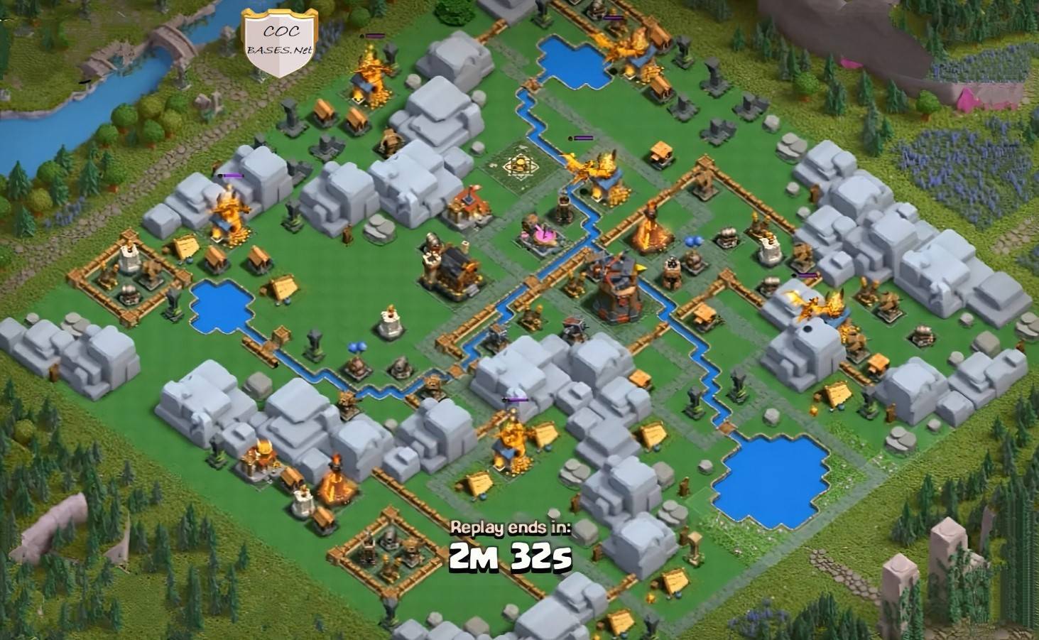 clash of clans dragon cliff level 5