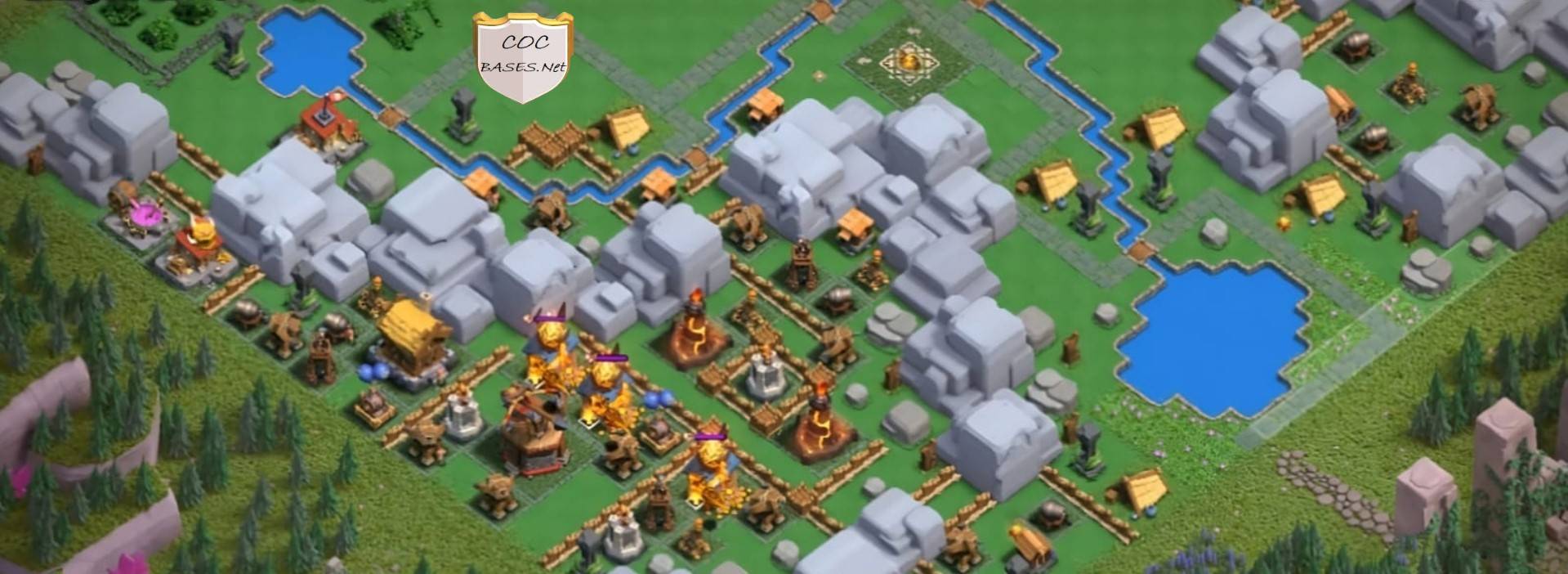 coc dragon cliffs layout level 2 link