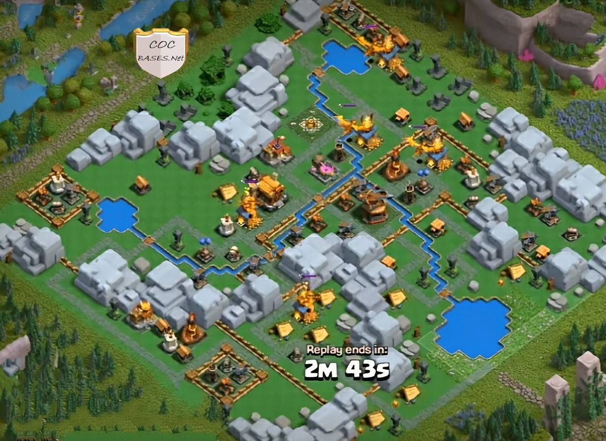 coc dragon cliffs layout level 4 link