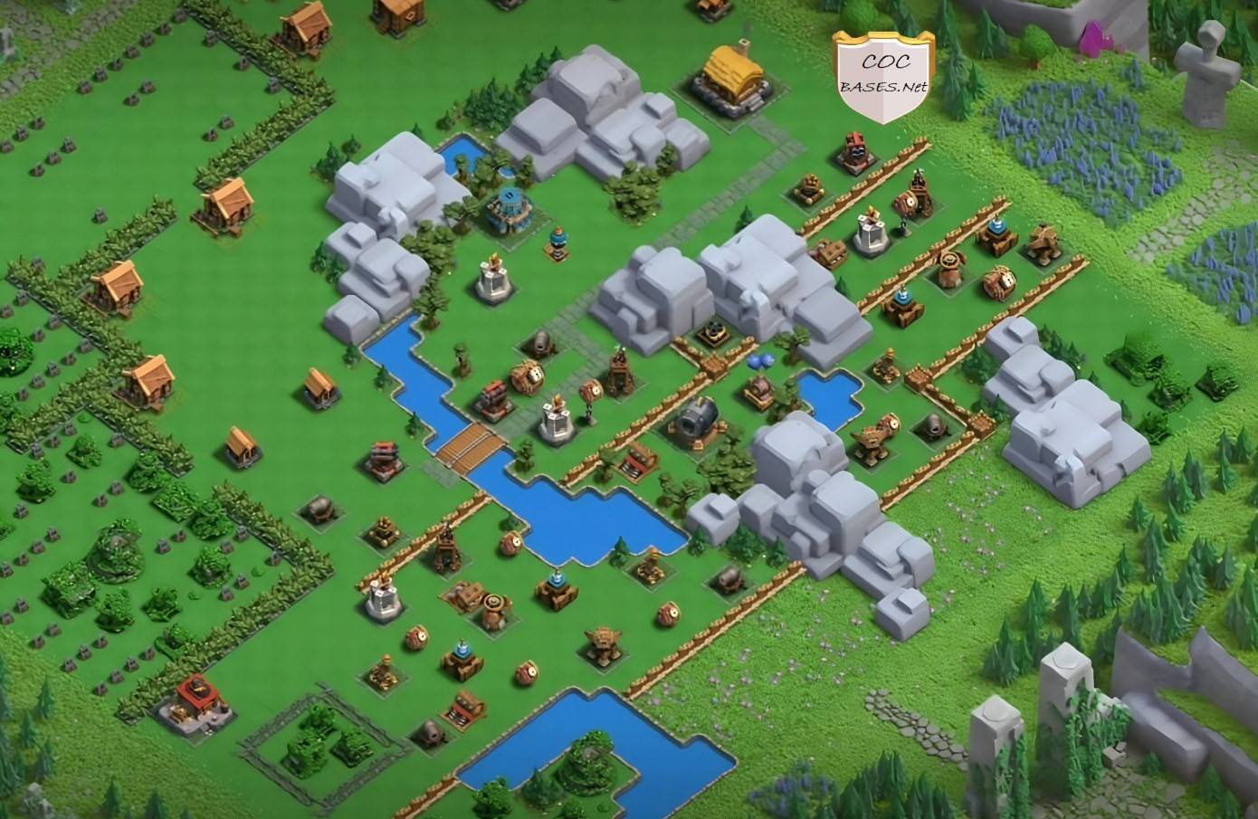 skeleton park level 1 base layout