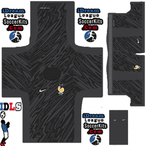 France PLS Euro Cup Kit 2024 GK Away