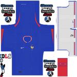 France PLS Euro Cup Kit 2024 Home