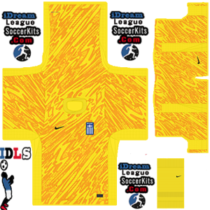 Greece PLS Euro Cup Kit 2024 GK Home