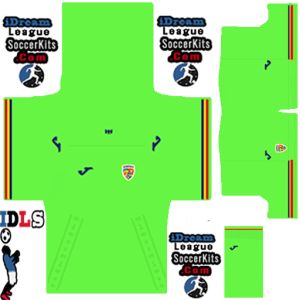 Romania PLS Euro Cup Kit 2024 GK Home