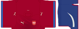 Serbia PLS Euro Cup Kit 2024 Home