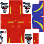 Spain PLS Euro Cup Kit 2024 Home