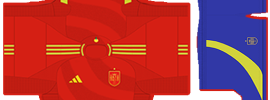 Spain PLS Euro Cup Kit 2024 Home