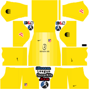 Atletico Madrid dls kit 2026 gk home