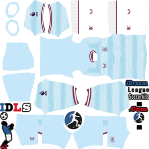 Burnley FC kit dls 2026 away