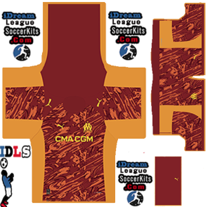 Olympique Marseille PLS Kit 2026 gk home leaked