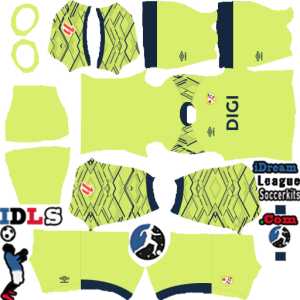 Rayo Vallecano kit dls 2026 gk home