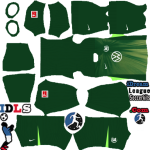 Wolfsburg FC DLS Kits 2026 – Dream League Soccer 2026 Kits Wolfsburg FC DLS Kits 2026