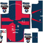 Cagliari Calcio PLS Kit 2026 home leaked