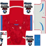 Czech Republic PLS Euro Cup Kit 2024 Home